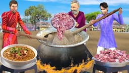 Mutton Haleem World's Famous Hyderabadi Mutton Haleem Hindi Kahaniya Moral Stories New Comedy Video