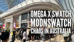 OMEGA X SWATCH • MOONSWATCH CHAOS IN AUSTRALIA AS COPS ARE CALLED • HOW TO GET YOUR HANDS ON ONE