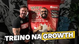 PRIMEIRO TREINO na AREA 51 da GROWTH (com Renato Cariani)