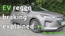 EV regen braking explained (& maximum regen test in a Hyundai Ioniq Electric)