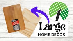 Large Dollar Tree Home Decor DIY