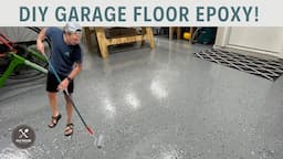 DIY Garage Floor Epoxy Coating