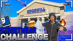 STREETWEAR OUTFIT CHALLENGE | THRIFT STORE FINDS 🤯🔥