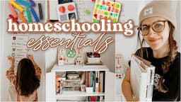 Our Homeschooling Must Haves! | Products + Supplies we LOVE for Preschool + Grade 1