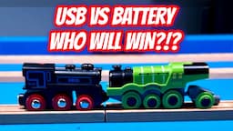 Rechargeable BRIO vs. Battery-Powered BRIO & THOMAS Trains!