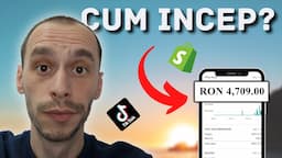 Cum sa incepi Dropshipping de la zero in Romania pe platforma Shopify cu TikTok Ads