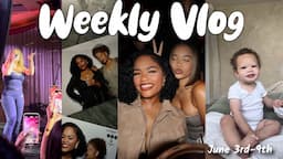 weekly vlog! feeling crappy & tired, brand events, linking with friends & more kinda | arnell armon