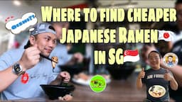 Where To Find CHEAPER Japanese Ramen in Singapore||OISHI?!