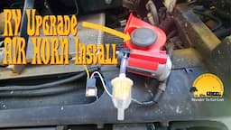 IS THIS AIR HORN LOUDER than the Stock Horn? - RV UPGRADE / INSTALL