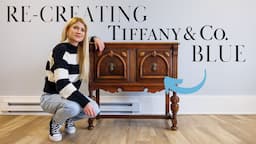 I Tried Re-Creating Tiffany & Co Blue for FURNITURE