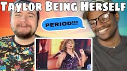 Taylor Swift being herself for over 10 minutes (Part 1) REACTION