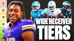 Justin Jefferson Leads Our 2024 WR Tiers | How Rick Spielman & the Vikings Drafted J.J.