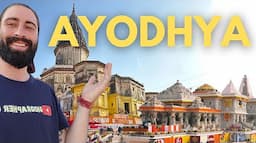 Foreigner Discovering AYODHYA🇮🇳 - New Ram Mandir & Lord Ram's City