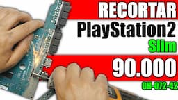 QUIERES RECORTAR TU PS2 90K? y con leds de estado?