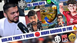 Bgis GodL Target, Jonathan, Neyoo 😡 Sid Reacts - Cg Goblin ✅ Semi final Day 3