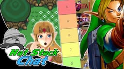 Zelda Tier List - Ranking the Games (PREPARE TO DISAGREE!) | Hat Stack Chat