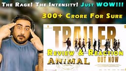 ANIMAL OFFICIAL TRAILER Review | ANIMAL OFFICIAL TRAILER Reaction | Ranbir Kapoor | IAmFawad