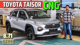 Toyota Taisor Cng Review and Walkaround ✅🔥 l Toyota Taisor Cng Base Variant Review ✅🔥 l MRCars