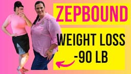 -90 LB ZEPBOUND WEIGHT LOSS UPDATE (Breaking Zepbound Tirzepatide Weight Loss Stall!) Zepbound 15mg