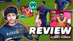 ICONIC ALBERT FERRER REVIEW | FERROR IS TERROR AT RB POSITION 🔥 | PES