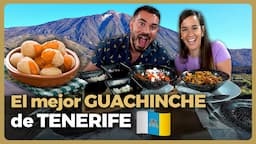 ¡Probando MUCHA COMIDA CANARIA en un GUACHINCHE en TENERIFE!