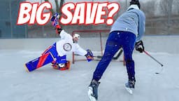 I PLAYED GOALIE vs. KANE VAN GATE.