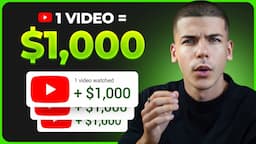 Earn $1,000 in 10 Minutes Without Making Videos