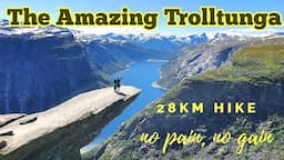 Trolltunga Hike: The Best in The World | An amazing trek to Norway's most spectacular rock formation