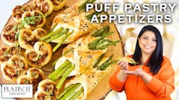 Easy HOMEMADE Puff Pastry Appetizers