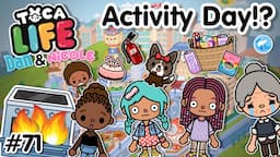 Toca Life City | Activity Day!? #71 🐶 (Dan & Nicole series) Toca Boca