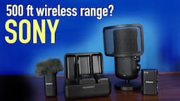 NEW TWO Sony wireless mic systems! Great for Sony Cameras