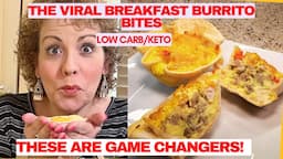 These Easy Breakfast Burrito Bites Are a Game Changer! Low Carb | Keto