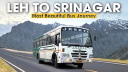 Leh to Srinagar By Bus | 19 Hours in JKSRTC Bus