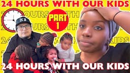 24 Hour With Kids Challenge: Can Parents Survive A Day With Kids Nonstop? Let's Find Out! | Part 1