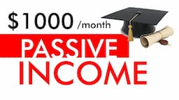 PASSIVE INCOME MASTERCLASS - How to Make $1,000 per Month