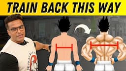 Most Effective Back Workout for Mass | Build Bigger Back | Yatinder Singh