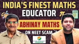 India's Finest Maths Educator @ABHINAYMATHS On NEET Scam, His Life & Tips For Students | Mor Talks