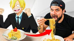 I Made Sanji's FAVORITE Pasta from One Piece