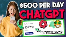 Easy AI Money: Make $500/Day On Autopilot With ChatGPT (Fail-Proof Method) | Make Money Online