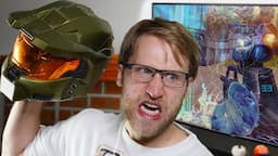 Psycho Kid Smashes TV Over Halo Infinite