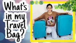 What's in my Travel Bag 🧳? | Travel Bag Tour | Riya's Amazing World