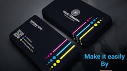 how to make business card | business card | business card design | visiting card design illustrator