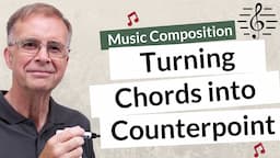 Writing Counterpoint from a Chord Scheme - Music Composition