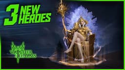 3 New heroes added to the test server and website! || Watcher of Realms