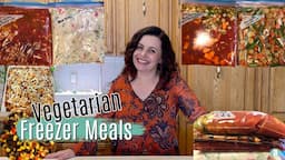 Vegetarian Freezer Meals | Budget Friendly Recipes