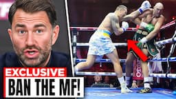 “BAN THE MF!!” Boxing Pros CONFRONT Referee in Usyk WIN Over Tyson Fury...