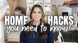 10 *SIMPLE* HOME HACKS YOU NEED TO KNOW | HOME HACKS THAT MAKE LIFE EASIER | EASY HOME HACKS 2024