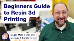 Elegoo Mars 4 Max Review and Resin 3d Printer Tutorial