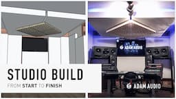 Studio Design from START to FINISH | ADAM Audio & Music City Acoustics