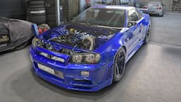 1600HP Skyline GTR MENTAL Ride Along in Australia! (3.6L RB BUILD?!)